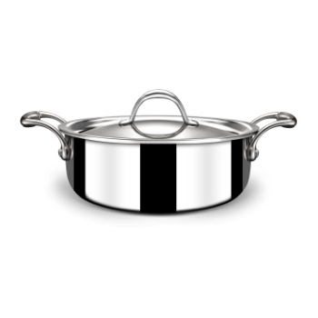 Stahl 20cm/2.3L Cook N Serve - Artisan Series (Tri-ply) 