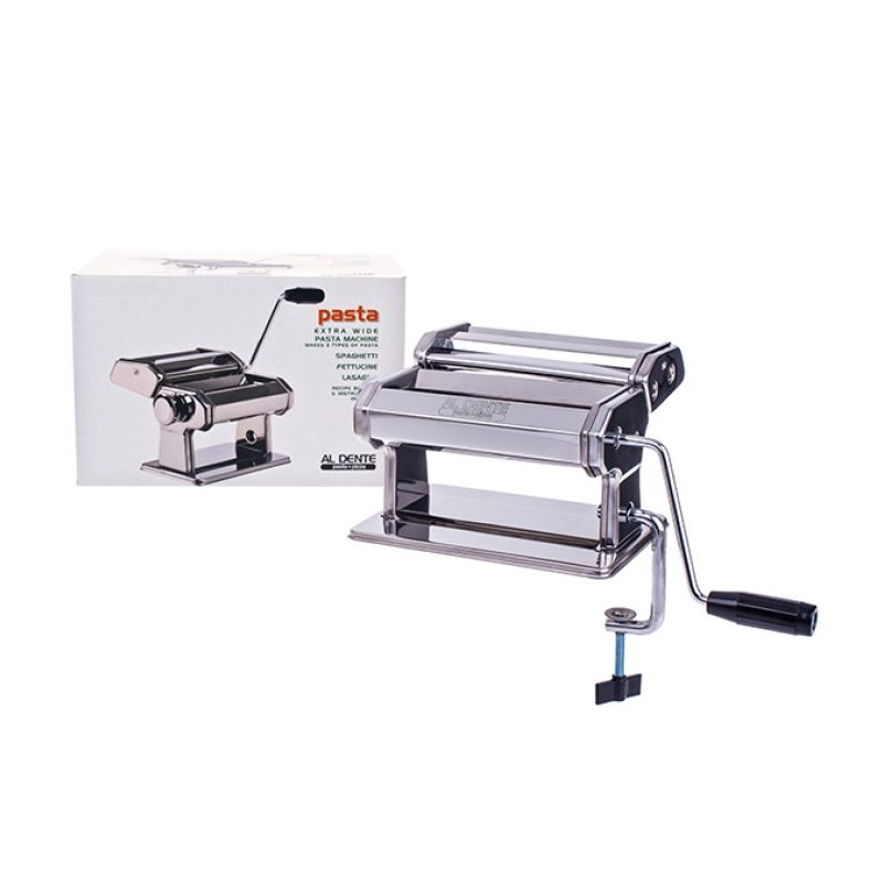 Al Dente Pasta Machine (Extra Wide) 180mm - Chrome-3