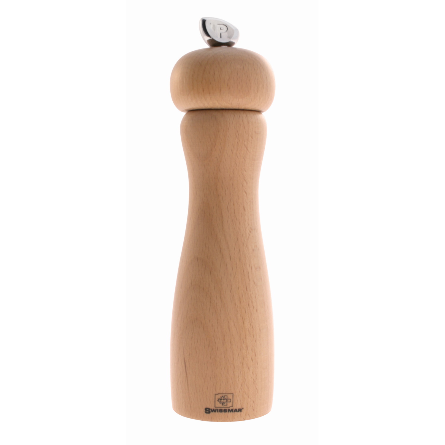 Swissmar Belle Natural Wood Pepper Mill 20cm