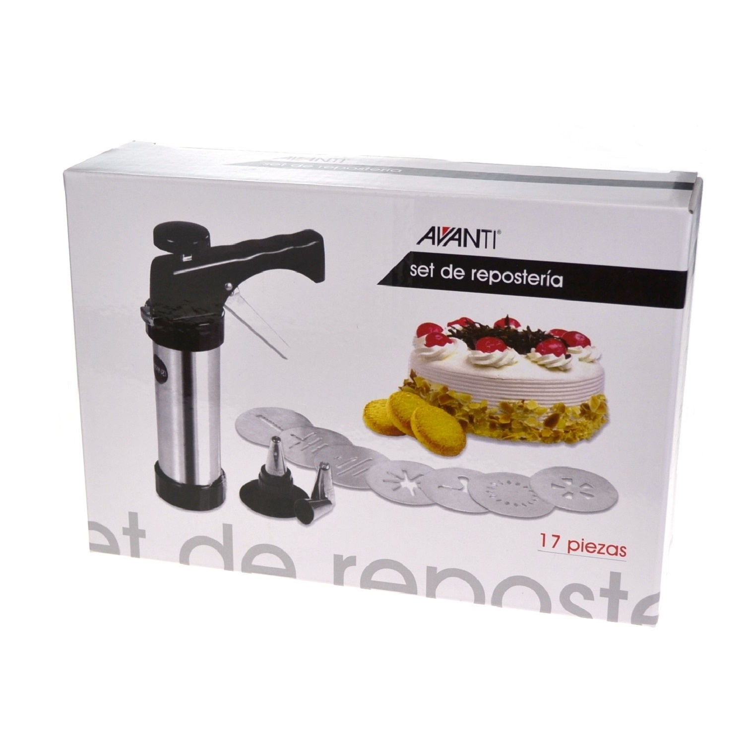 Avanti Cookie Press and Icing 17 Piece Set-2