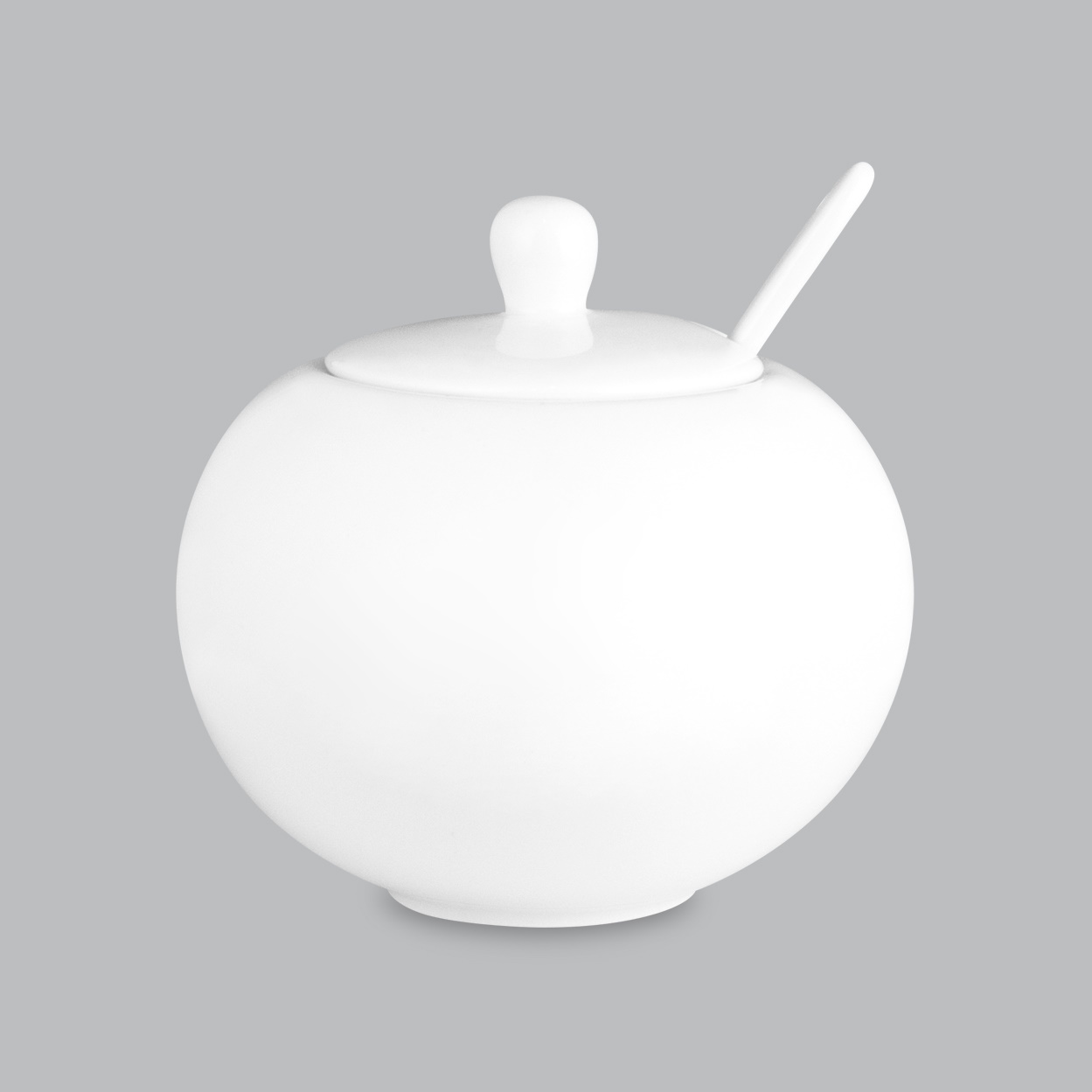Wilkie Round Sugar Bowl 500ml - New Bone-1