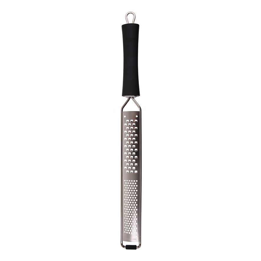 Appetito Stainless Steel Razor-plane Narrow Grater - Dual Fine Coarse-2