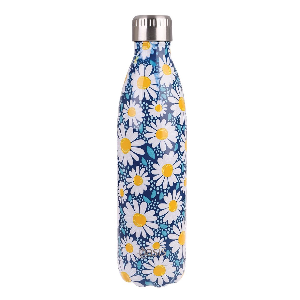 Oasis Stainless Steel Double Wall Insulated Drink Bottle 500ml - Summer Daisy-2