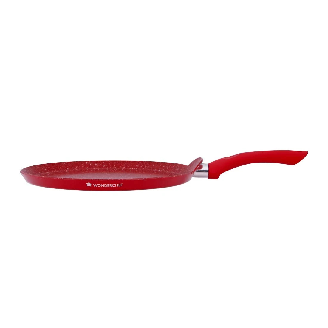 Wonderchef Royal Velvet Dosa Tawa 30cm - Red-2