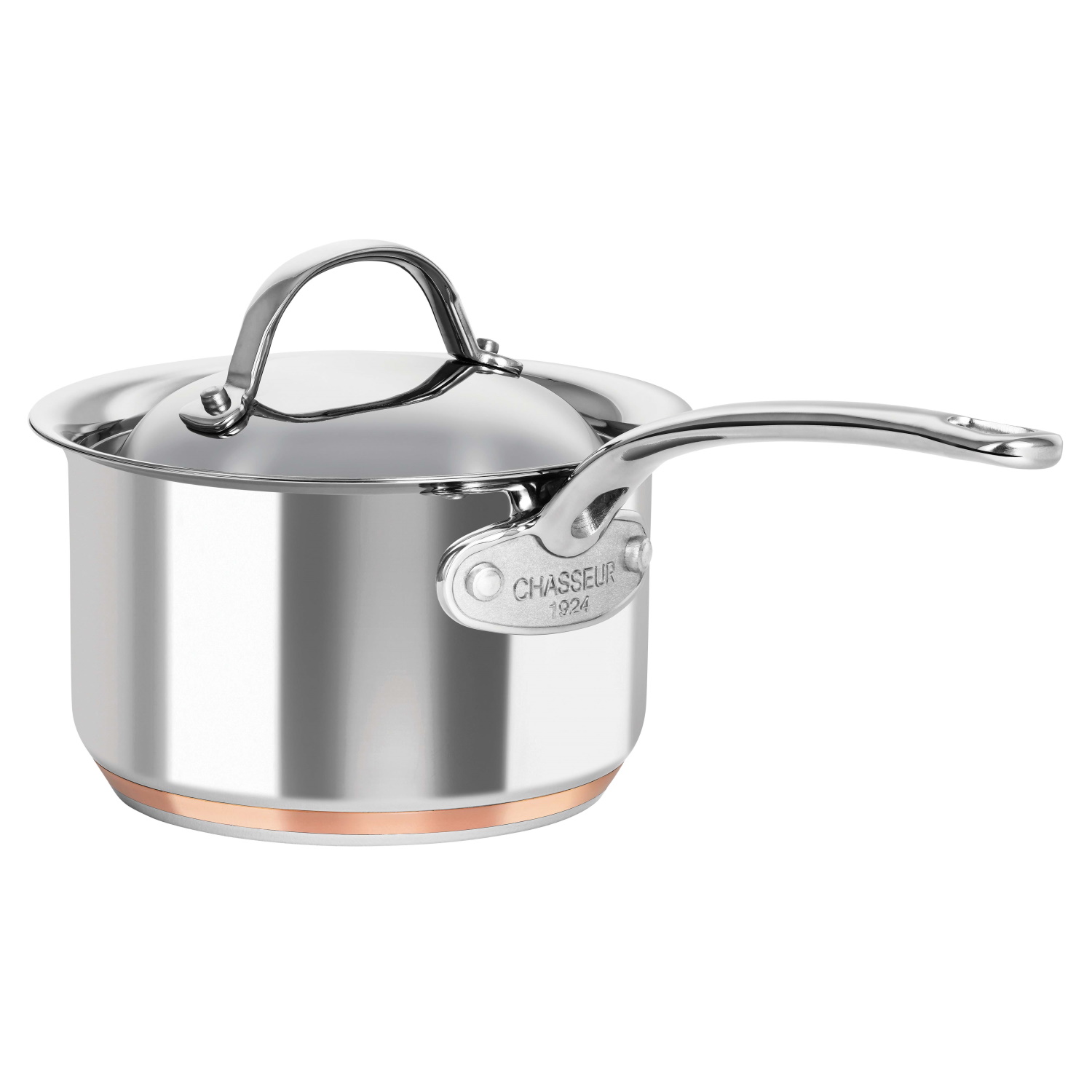Chasseur 1.9L Le Cuivre Saucepan w/ Lid-1