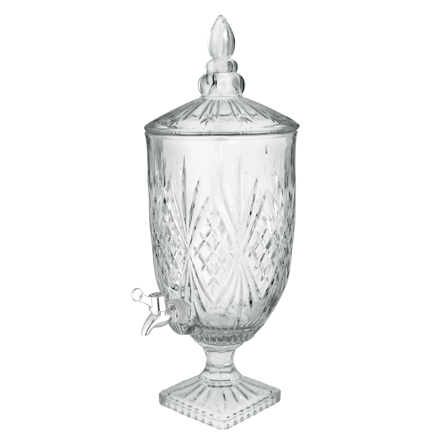 Wilkie Livingstn Drink Dispenser5L Glass-1