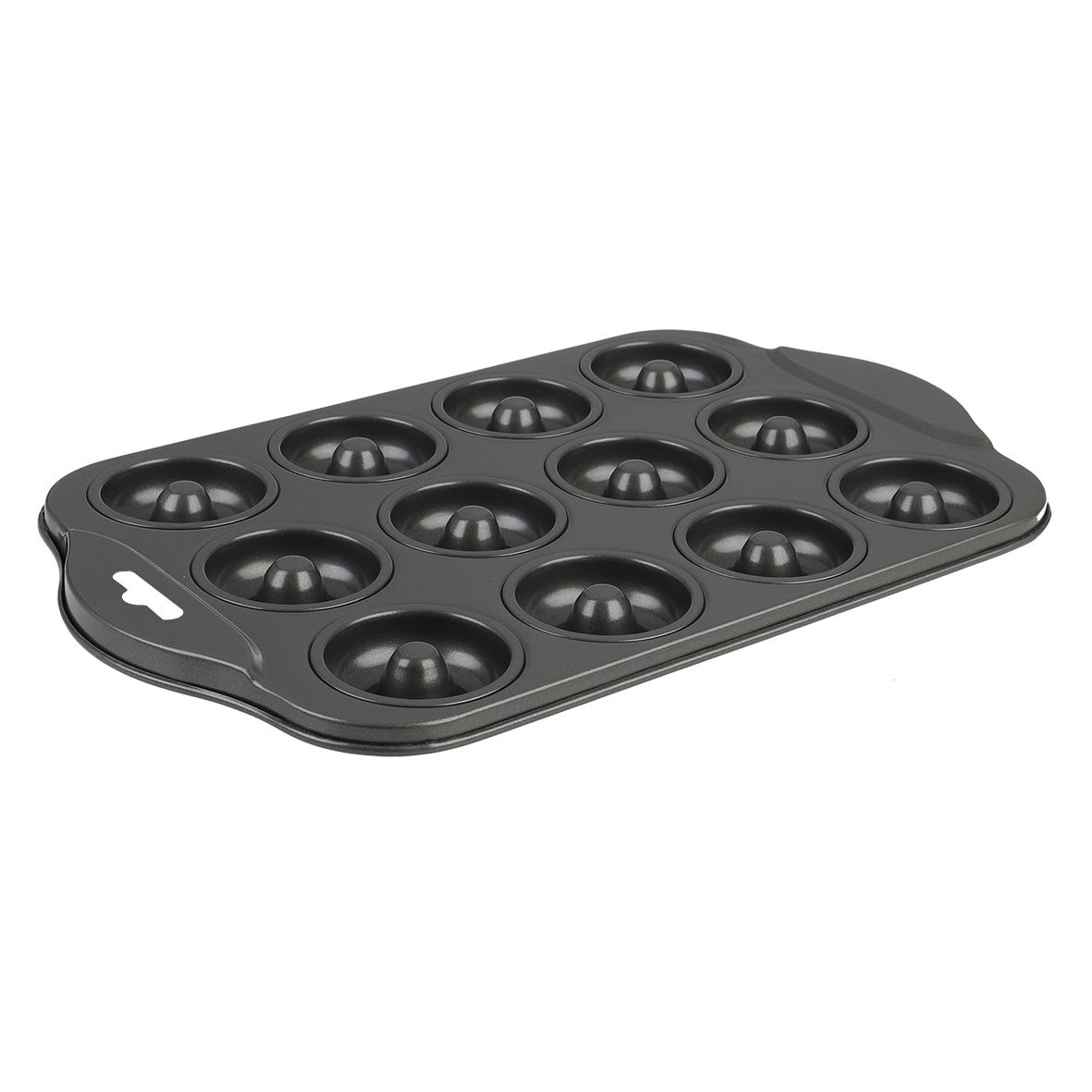 Daily Bake Non-stick 12 Cup Mini Doughnut Pan-3