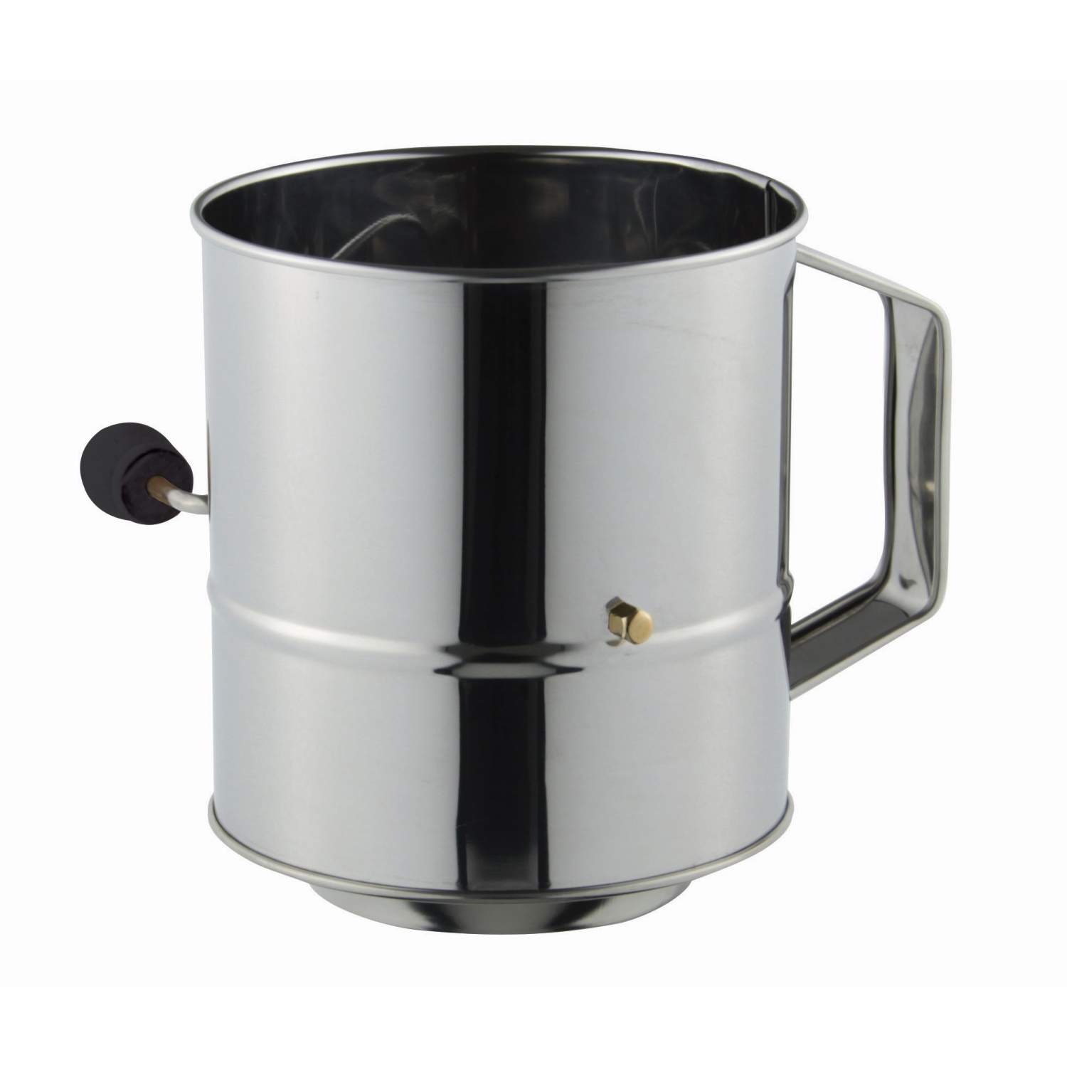 Avanti Stainless Steel Crank Handle Flour Sifter - 5CP-4