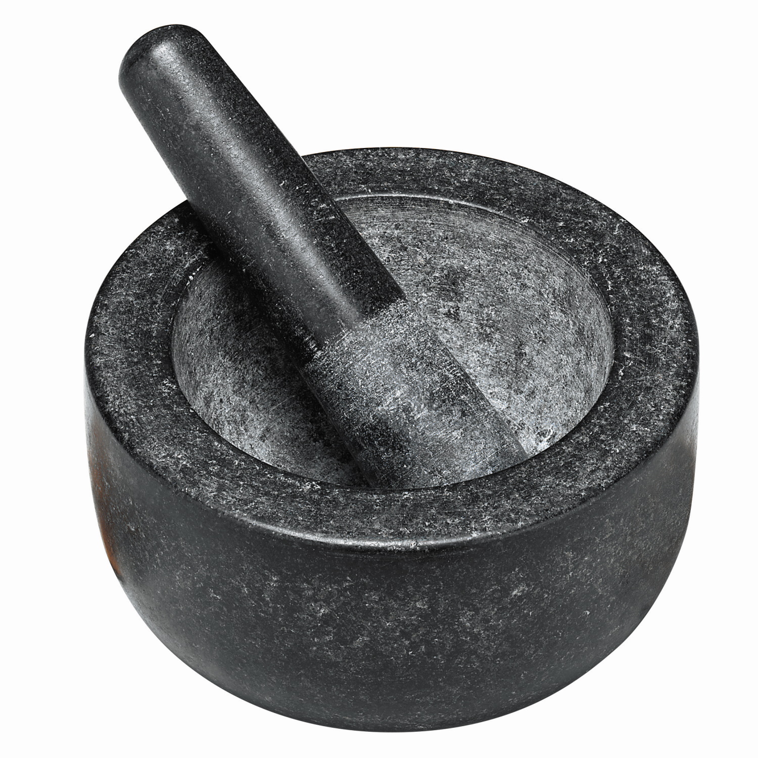 Avanti Low Profile Black Mortar and Pestle 20cm-1