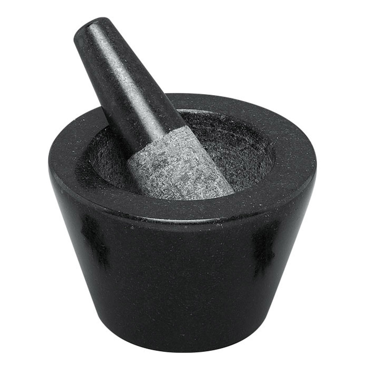 Avanti Mini Conical Black Mortar and Pestle 13cm