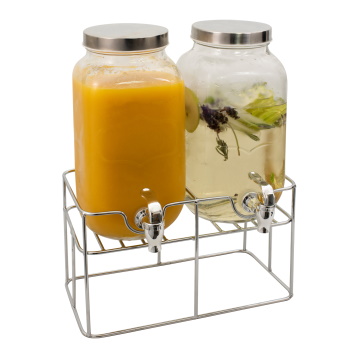 Serroni Valencia Twin Juice Jars 3.5L Each