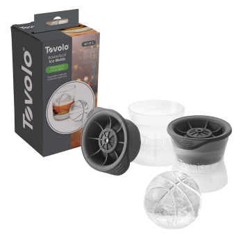 Tovolo Basketball Ice Mould Set 2 - Charcoal