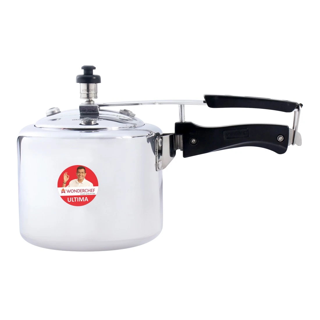 Wonderchef Ultima Pressure Cooker Inner Lid - Aluminium 1.5L-2