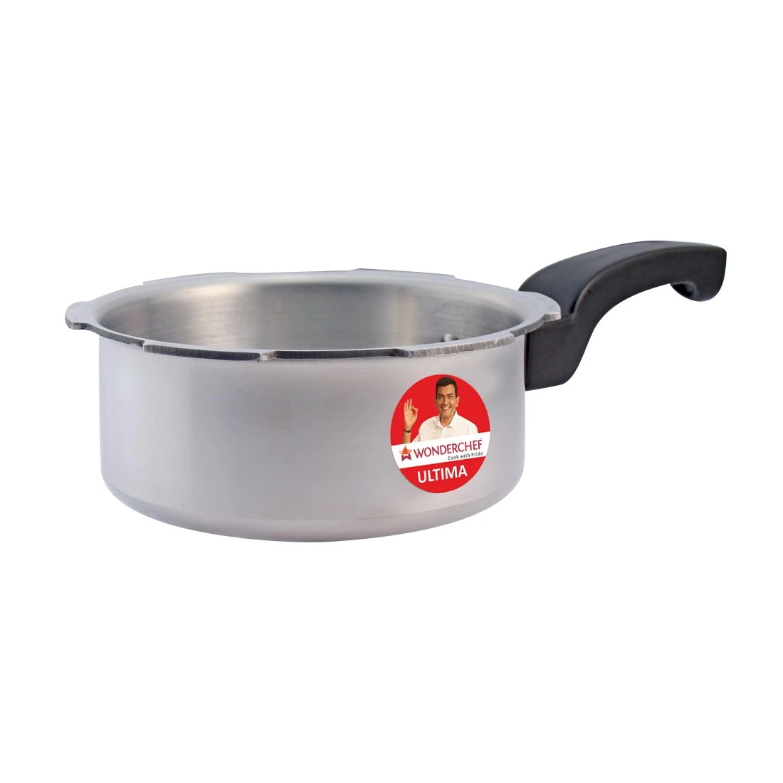 Wonderchef Ultima Pressure Cooker Outer Lid - Aluminium 1.5L-3