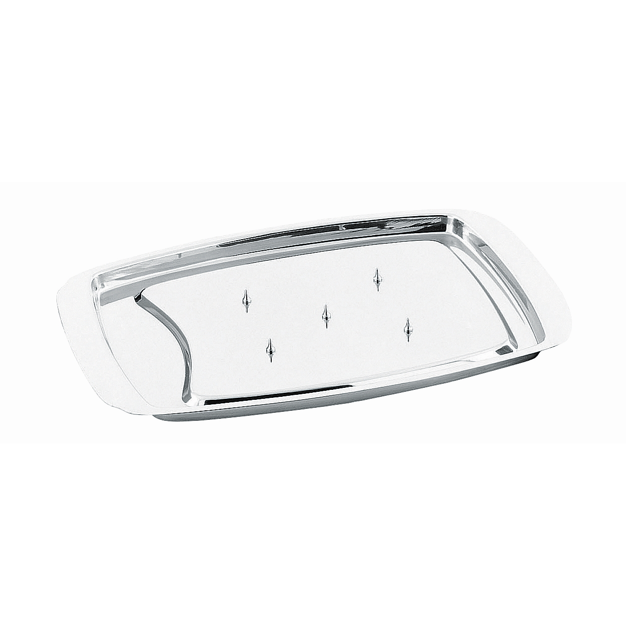 Avanti Stainless Steel Carving Tray with Spikes-3