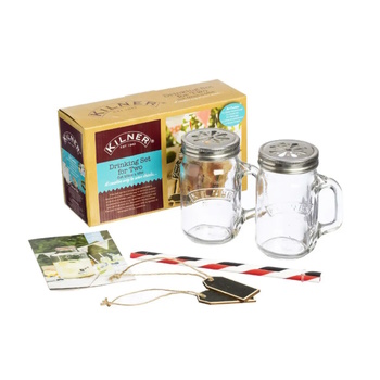 Kilner Handled Jar 2pc Gift Set 400ml