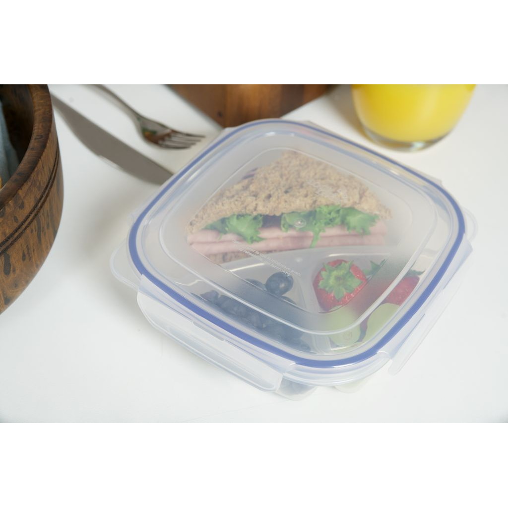 Lock & Lock 3 Section Lunch Container 750ml-3