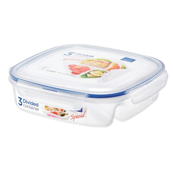 Lock & Lock 3 Section Lunch Container 750ml