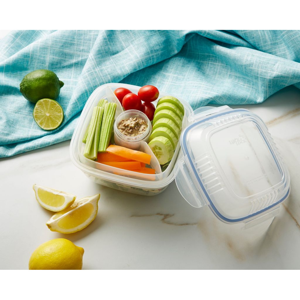 Lock & Lock Salad Lunch Box with Dividers 950ml-2