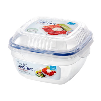 Lock & Lock Salad Lunch Box with Dividers 950ml