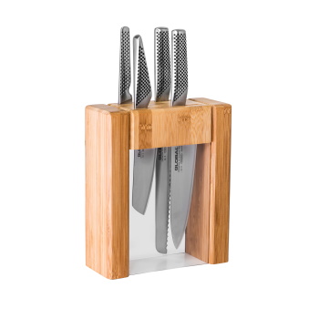 Global 5-Piece Teikoku Knife Block Set