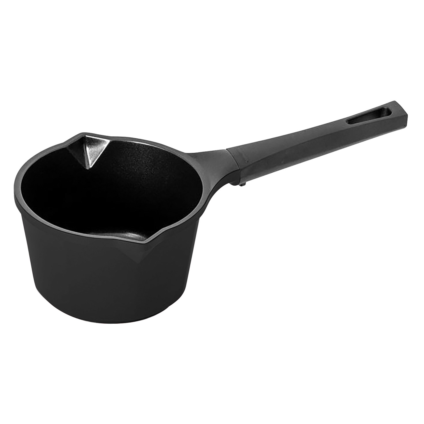 Avanti Non Stick Mini Milk Pan 14cm - Black