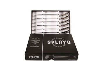 Splayd Black Label Stainless Steel Mirror 8pc Set