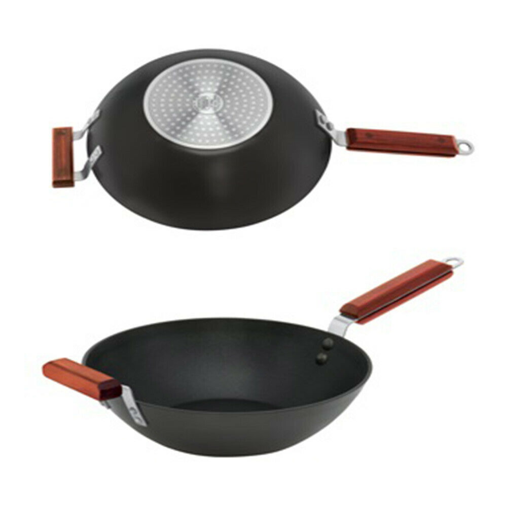 Hawkins Futura Nonstick Induction Base Stir Fry Wok (INW30S)-2