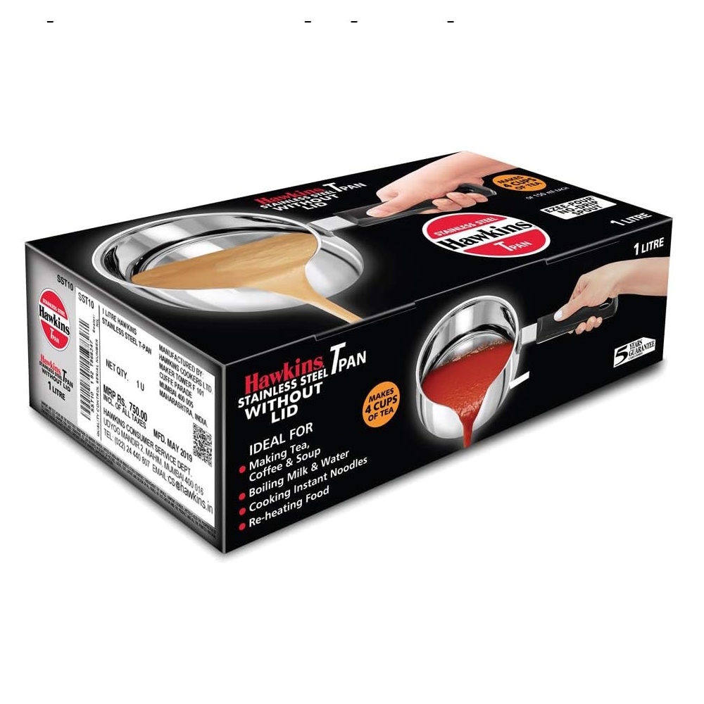 Hawkins Stainless Steel Saucepan 1L SST10-4