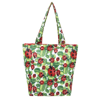 Sachi Insulated Market Tote Lady Bug