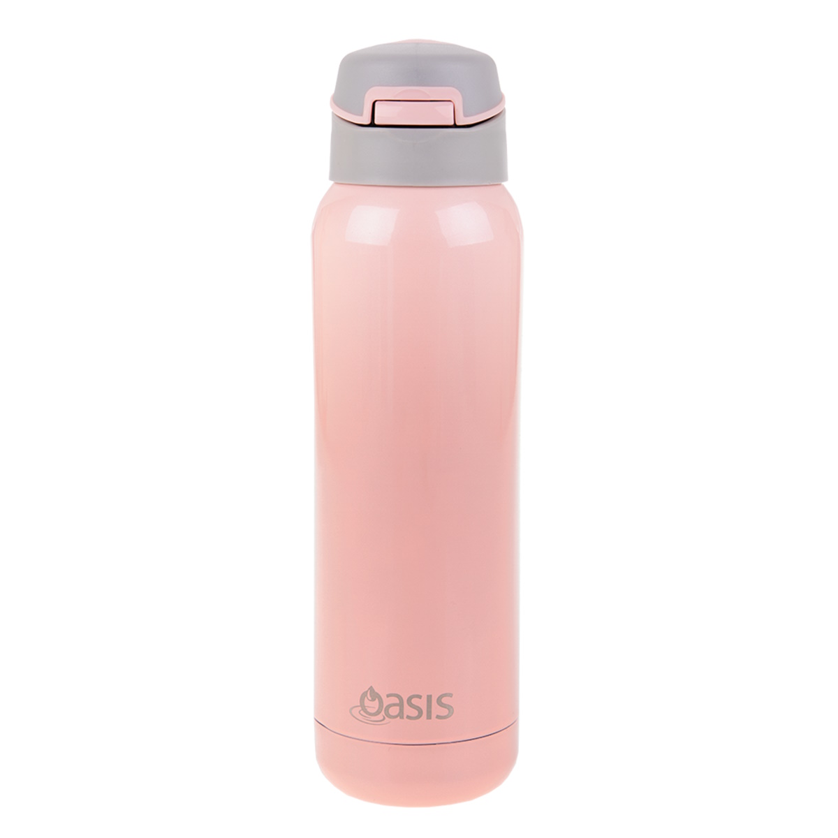 Oasis Stainless Steel Insulated Sports Bottle With Straw 500ml Soft Pink-4