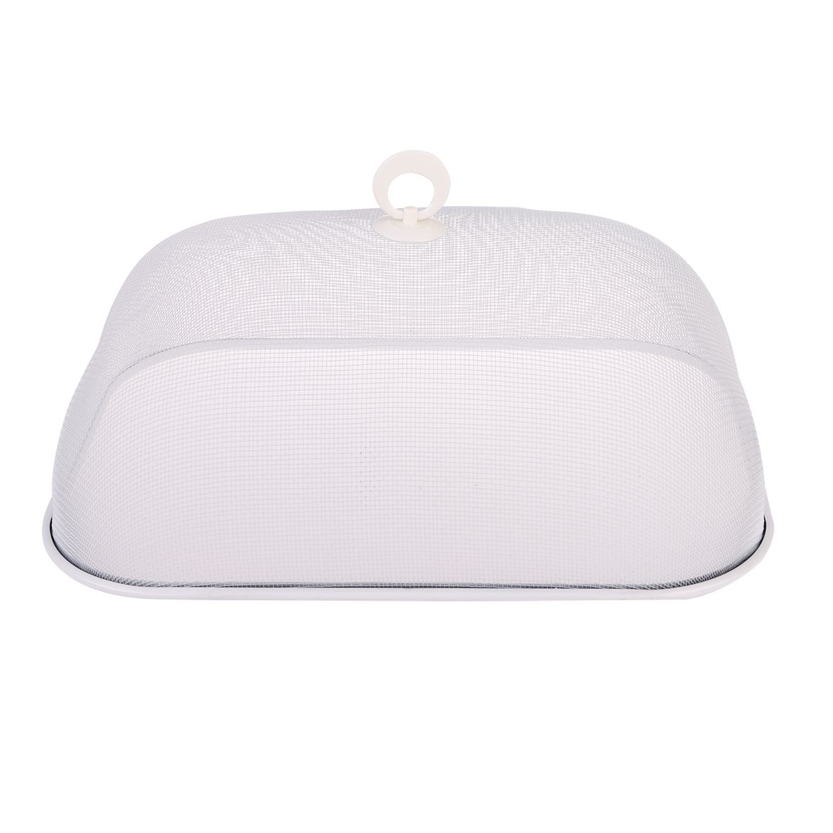 Appetito Rectangle Mesh Food Cover 37 X 27cm - White-2