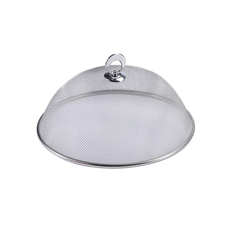 Appetito Stainless Steel Round Mesh Food Cover 35cm Dia
