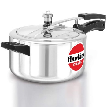 Hawkins 4L Hawkins Classic Aluminium Pressure Cooker