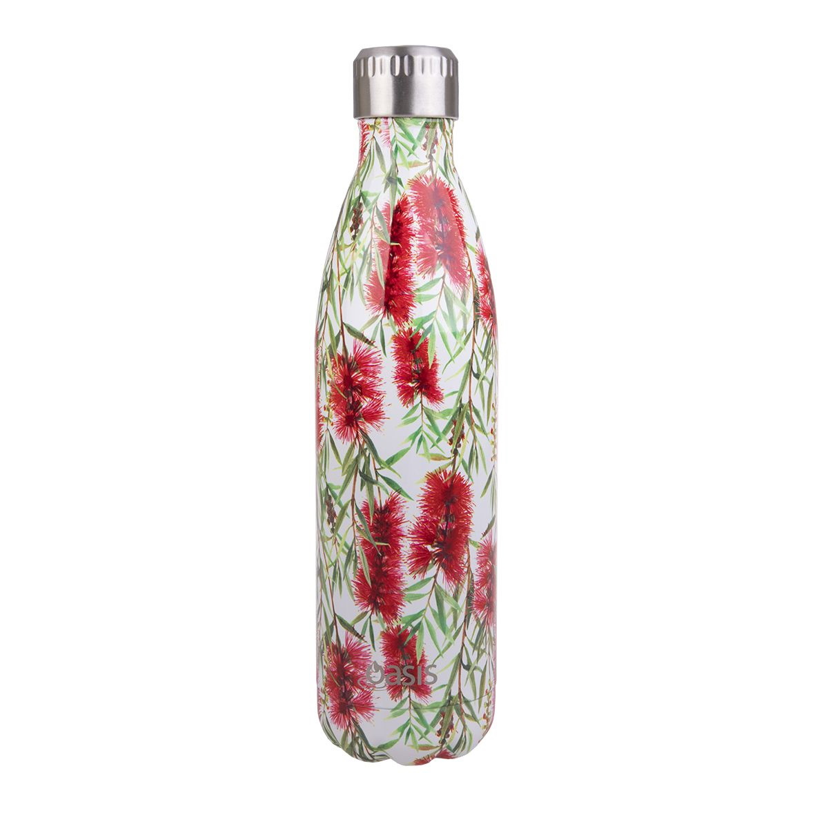 Oasis Stainless Steel Double Wall Insulated Drink Bottle 750ml - Bottlebrush-2