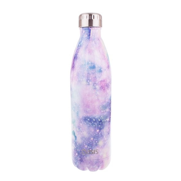 Oasis Stainless Steel Double Wall Insulated Drink Bottle 750ml - Galaxy-1