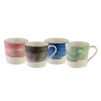 Bundanoon Mod Mug - Splash Set Of 4 