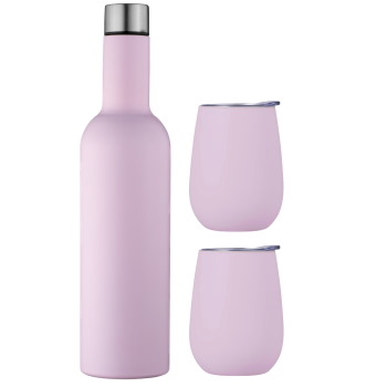 Avanti Wine Traveller Set Pink