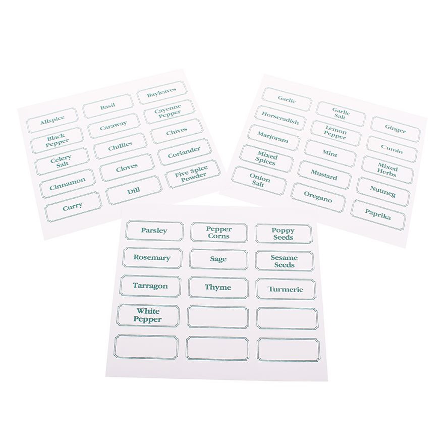Herb & Spice Labels Pack 45-3
