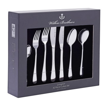 Wilkie Brothers Livingstone 42pc Cutlery Set