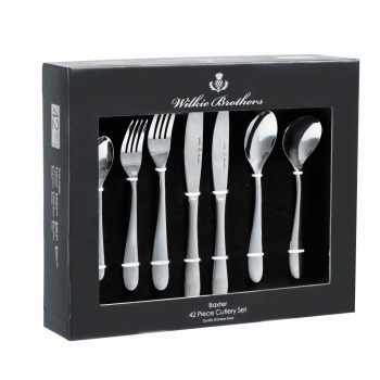 Wilkie Brothers Baxter 42 Piece Cutlery Set