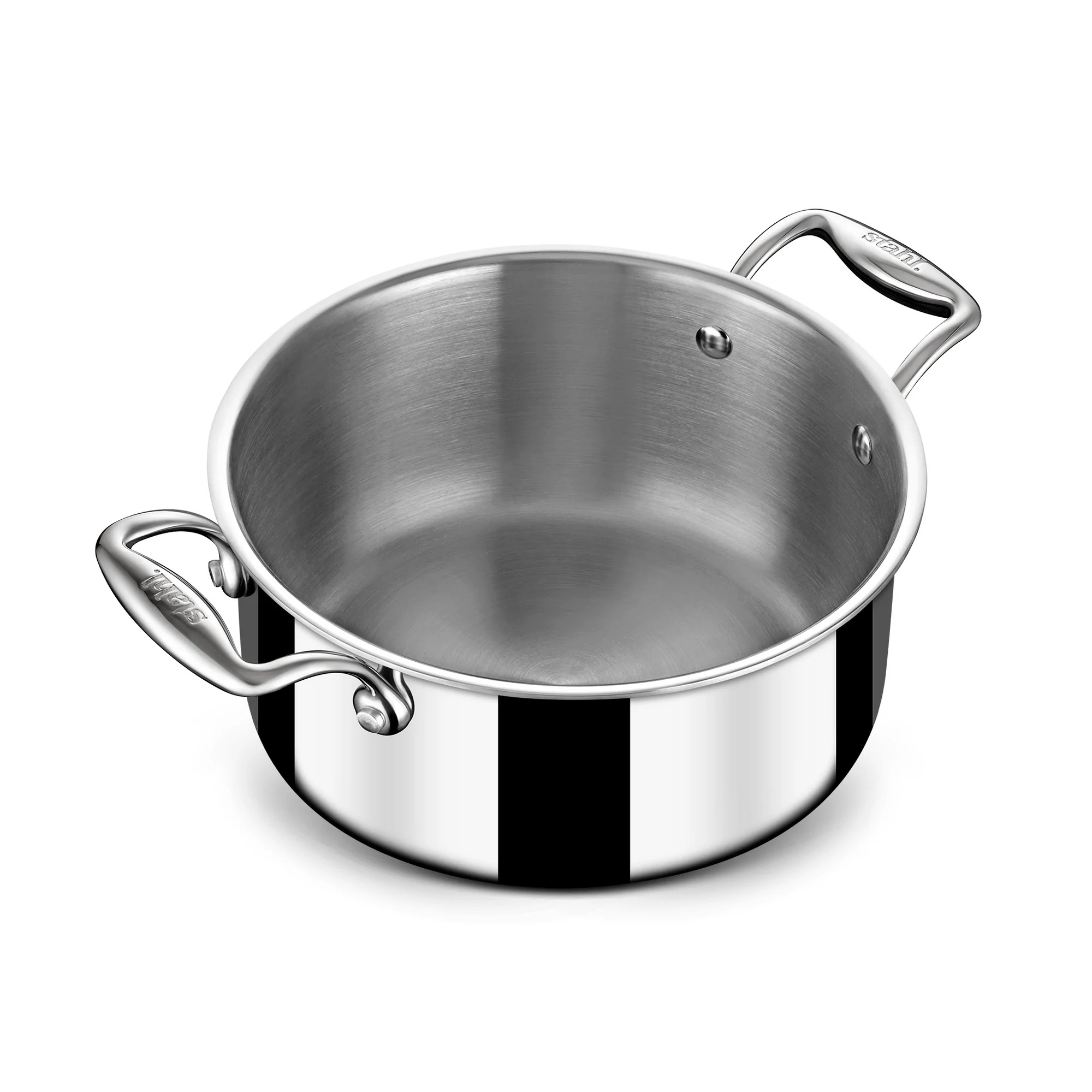 Stahl 18cm/2.3L Casserole - Artisan Series (Tri-ply) -3