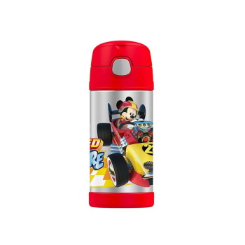 Thermos FUNtainer Vacuum Insulated Drink Bottle - Disney Mickey Mouse 355ml