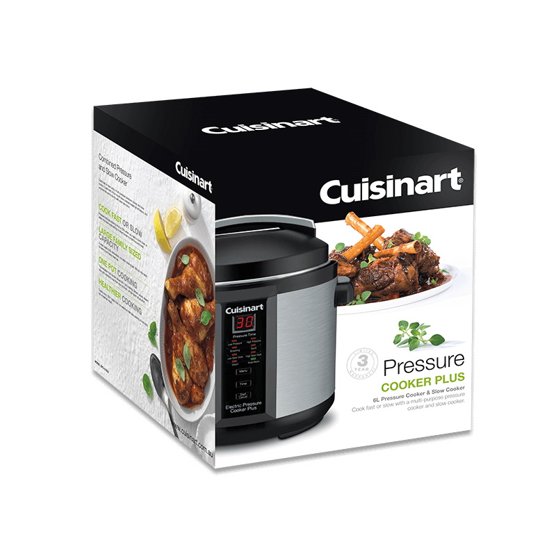 Cuisinart Pressure Cooker Plus 6LT-4
