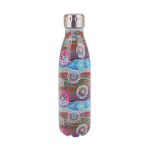 Oasis S/s Double Wall Ins. Drink Bottle 500ml-Dream Time-1