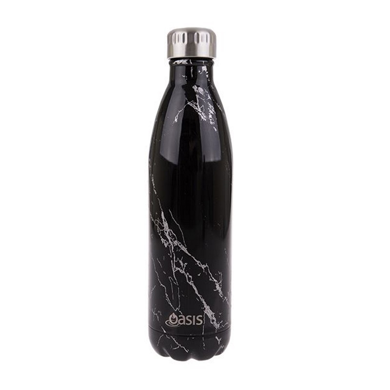 Oasis S/s Double Wall Patterned Drink Bottle 750ml -Silver Onyx-4