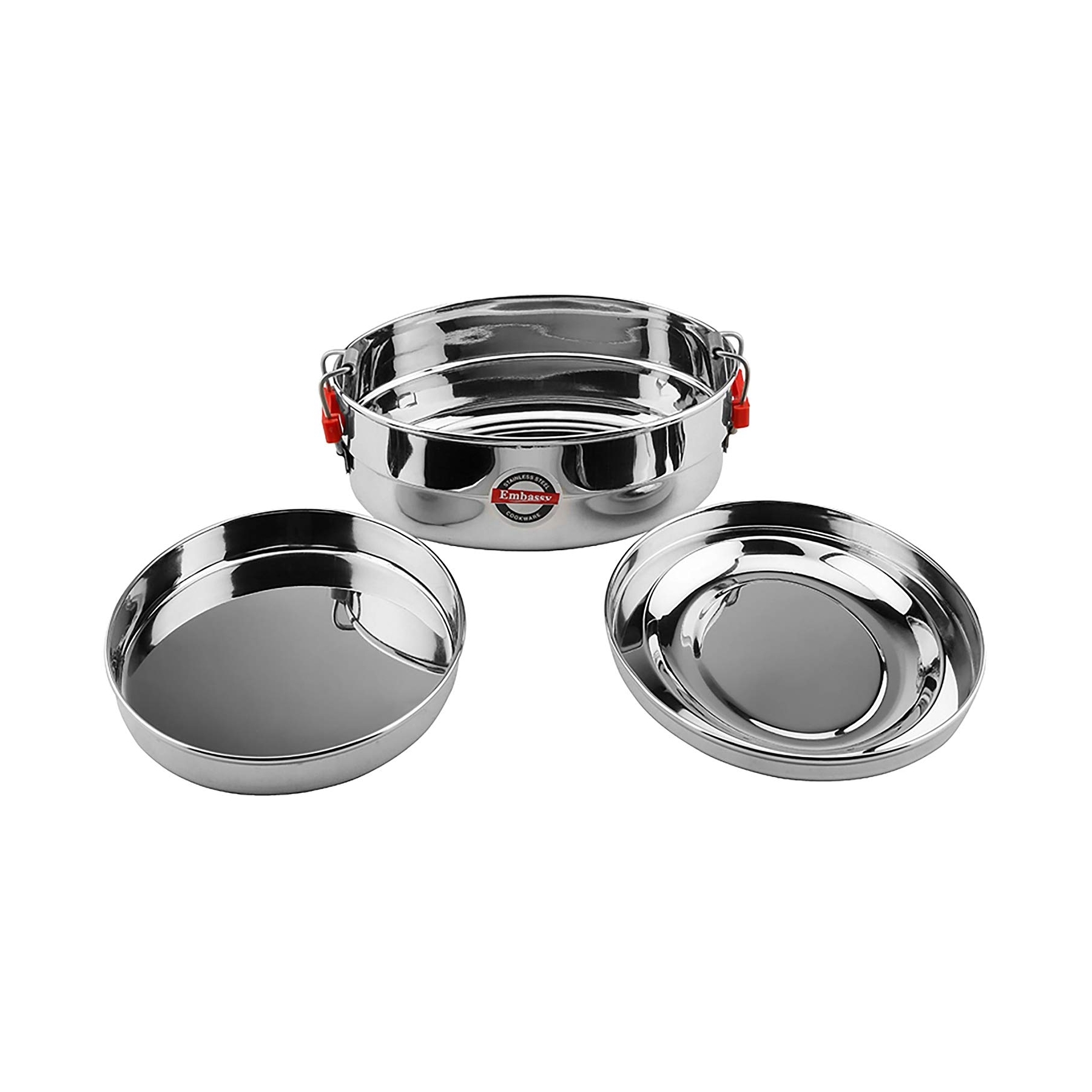 Stainless Steel Oval Lunch Box / Container Size 1 - 350 ml-4