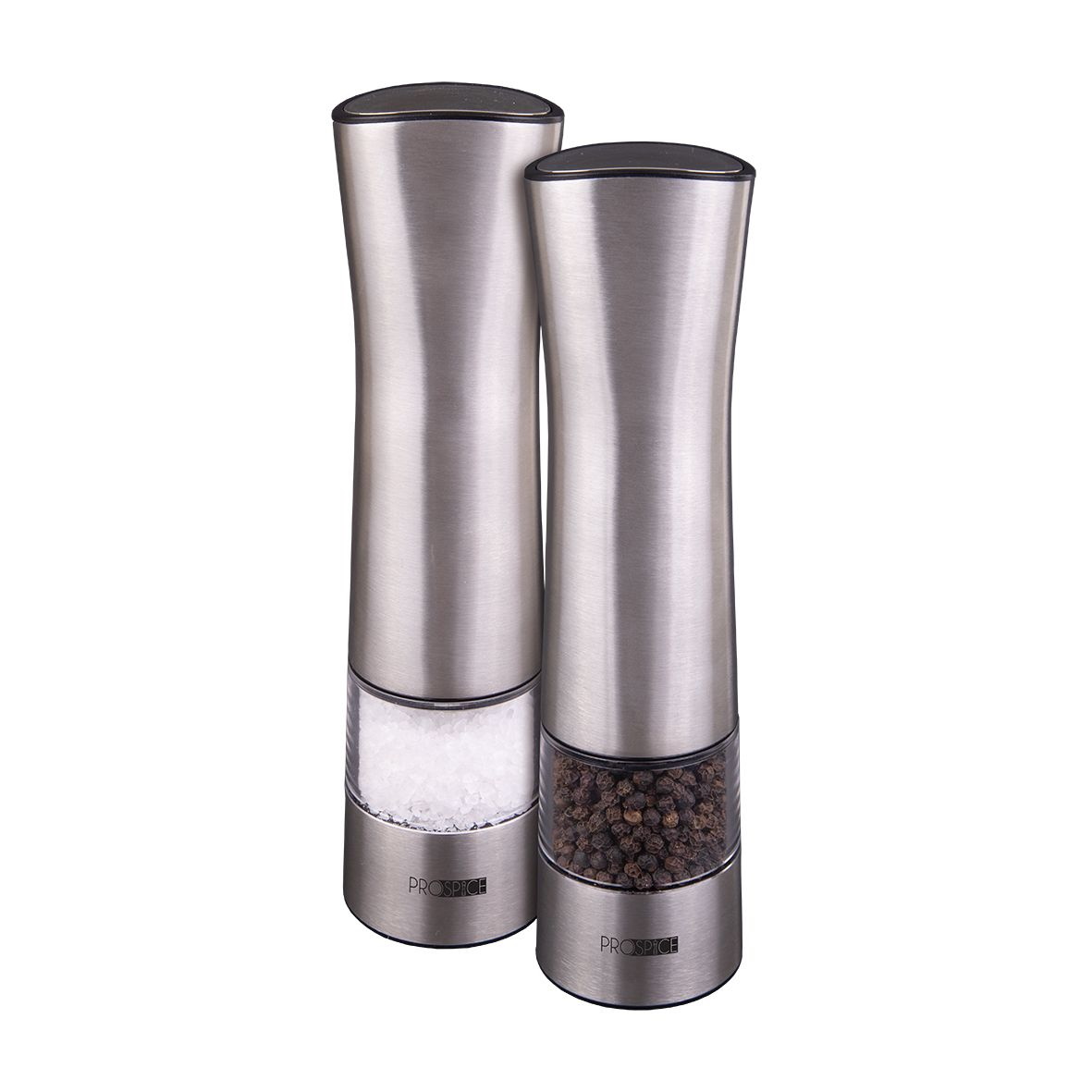 Apollo Stainless Steel B/O Salt & Pepper Mill Set 21.5cm