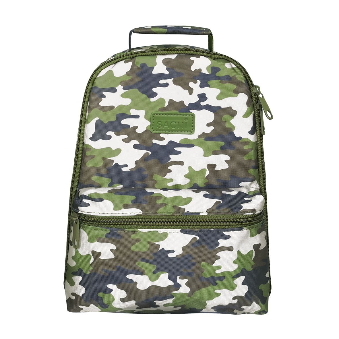 Sachi Style 227 Insulated Backpack (Camo Green)-2