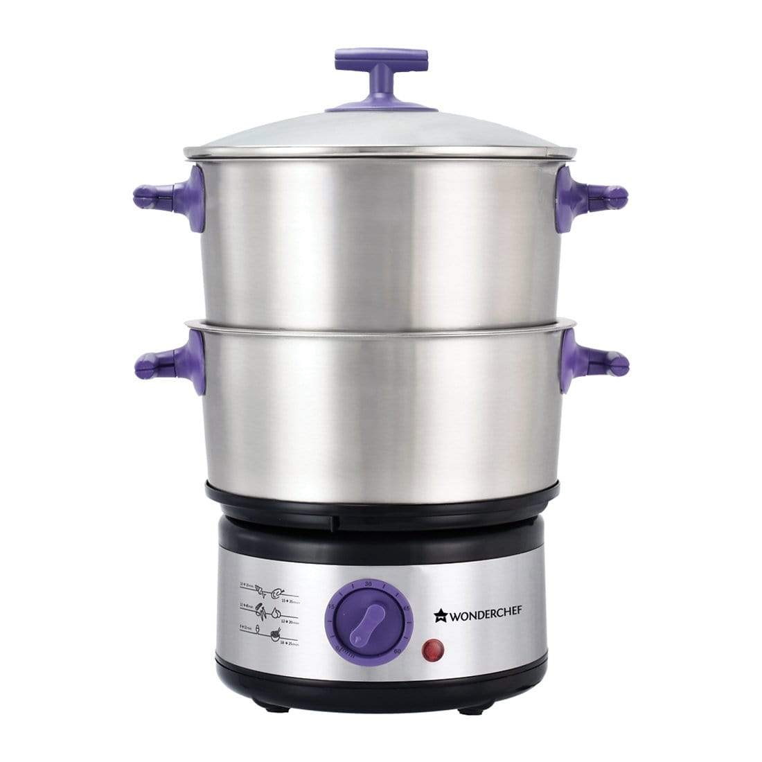 Wonderchef Nutri-Steamer with Egg Boiler 5L with Australian Plug-1